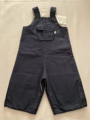 NUEVO CON ETIQUETAS~MARIE CHANTAL~BEBÉS NIÑOS MONO DE UNA PIEZA TOTALMENTE FORRADO AZUL MARINO 100% ALGODÓN, 18 M Foto 1 de 4