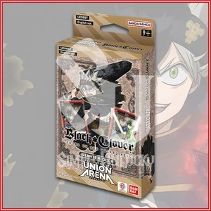 UNION ARENA TCG: Black Clover Starter Deck 50 Cards Asta English Ver - Picture 1 of 2