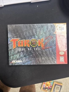 Turok 2: Seeds of Evil Nintendo 64 N64, 1998 (Factory Sealed Box) - Picture 1 of 6