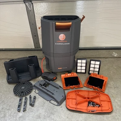 Hoover CH93406 Commercial Cordless Vacuum Hush Tone Backpack, (NOT WORKING) - Image 1 of 4