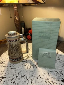 Avon Vintage Indios de la Frontera Americana Stein—Caja Original - Imagen 1 de 15