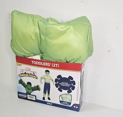 Disfraz de disfraces Disney Jr. Marvel Hulk niño pequeño 2T Foto 1 de 4