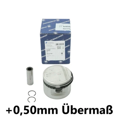 Kolben +0,50mm Übermaß für VW Golf 2 Corrado 1.8 16v Kolbenschmidt 93117610 KR P - Bild 1 von 4
