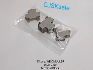 13 pcs. WEIDMULLER WDK 2.5V Terminal Block (NEW). - Picture 1 of 5
