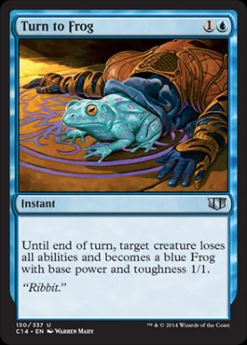 Turn to Frog - Light Play MTG Commander 2014 Edition - Image 1 of 1