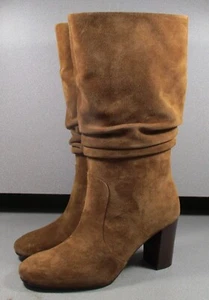 7852603 LSPBT50 CHARLOTTE WOMENS SHOE 7 M SIGARO SUEDE PULL ON JOHNSTON&MURPHY - Picture 1 of 5