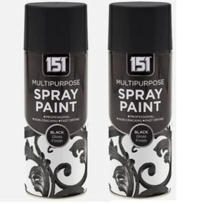 2 x All-Purpose Aerosol Spray Paint Matt Primer Metal Wood Plastic 400ml - Picture 1 of 1