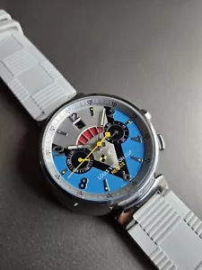 Louis Vuitton Tambour Regatta Chrono; Striking Blue & White; Q102M; Box + Cloth! - Picture 1 of 10