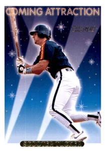 1993 Topps Gold Scooter Tucker Rookie RC Foil MLB Insert PWE Astros #814 - Imagen 1 de 2