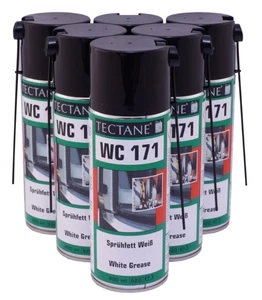 weißes Sprühfett Tectane  6x400ml -30°C bis 120°C  Langzeitfett WC171  - Bild 1 von 2