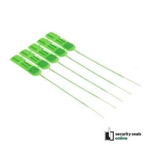 20PCS Green LuggageLock™ Travel Safe Seals Luggage bags secure serial number - Picture 1 of 2