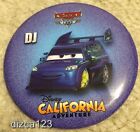 Disney Button Cars Land DJ California Adventure RARE Button