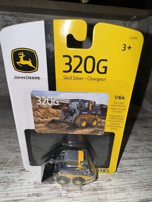 1/64 Scale  John Deere 320G Skid-steer Loader Skid Loader Die-Cast ERTL - Image 1 of 4