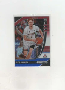 2020-21 Panini Draft Picks Rookie Nico Mannion #58 Red White Blue Prizm - Picture 1 of 2