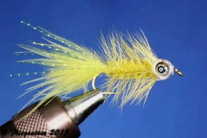 Fliegentom Streamer 3 piéces Fishmask Wooley Bugger olive légère - Photo 1/3