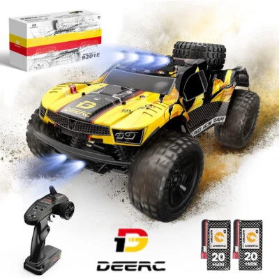 DEERC 9201E 1/10 RC Car 48 km/h 4x4 Off-Road Hobby Grade Toys Monster Crawler - Image 1 of 4