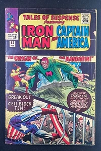Tales of Suspense (1959) #62 en muy buen estado (4,0) Origen The Mandarin Jack Kirby - Imagen 1 de 2