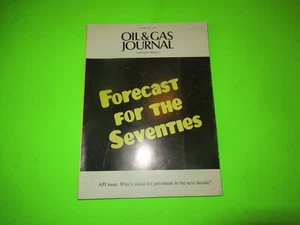 OIL AND GAS JOURNAL 1969 FORECAST FOR THE SEVENTIES BOOK OIL GAS DRILLING - Picture 1 of 2