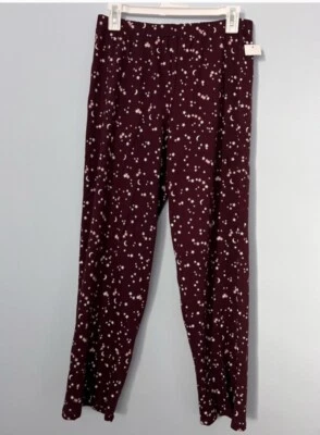 Juego de pijama Charter Club púrpura con pequeñas estrellas para mujer Foto 1 de 4