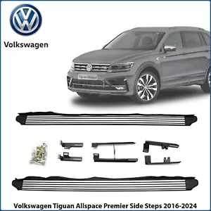 Premier Side Steps Running Boards Set for Volkswagen Tiguan Allspace 2016-2024 - Picture 1 of 7