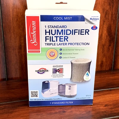 NEW Sunbeam SF213 Cool Mist Type B Humidifier Filter also fit Holmes - Image 1 of 3