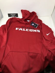 Nike NFL Atlanta Falcons DriFIT Pullover Sudadera con Capucha Hombres 2XL Rojo Marca Rendimiento - Imagen 1 de 18