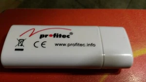 USB SOUNDKARTE HEADSET ADAPTER m.gutem Klang,  für Mikrofon + Kopfhörer PROFITEC - Bild 1 von 3
