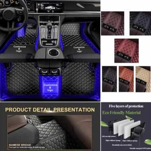 For Cadillac SRX XT4 XT5 XT6 Car Floor Mat Custom Carpets Auto Cargo Waterproof - Foto 1 di 25