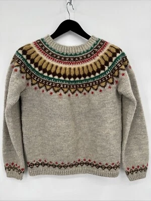 Suéter Vintage Gunn Reiss Noruega 100% Lana Diseño Único y Color Unisex Foto 1 de 4