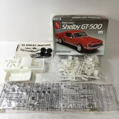 AMT/ERTL, 68 Mustang Shelby GT -500,Parts Model . Scale ￼1/25 - Image 1 of 4