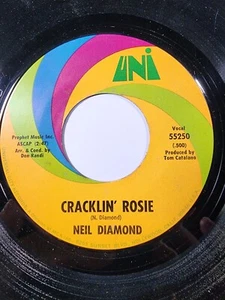 Neil Diamond - Lordy / Cracklin' Rosie-UNI VG+ F3 - Picture 1 of 2
