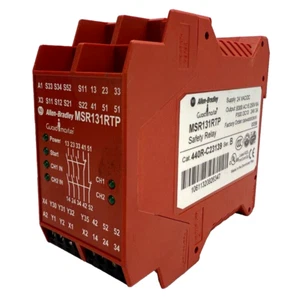 Allen Bradley GuardMaster MSR131RTP 24VAC/DC RELÈ DI SICUREZZA - UNP - Foto 1 di 2