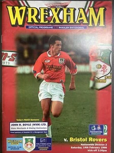 Wrexham v Bristol Rovers(Division 2 97/8) 14/2/98 - Picture 1 of 2
