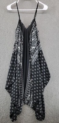 Charlotte Russe Black and White Womens Size Small Dress Tank Top Cover Up - Image 1 of 4