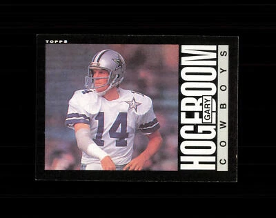 1985 Topps Football #44 Gary Hogeboom RC Dallas Cowboys - Image 1 of 2
