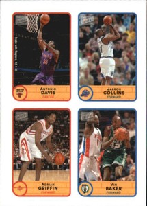2003-04 Bazooka 4 on 1 Sticker #49 Davis/Collins/Griffin/Baker   C32827