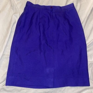 Purple Pencil Skirt Size 8P - Picture 1 of 8