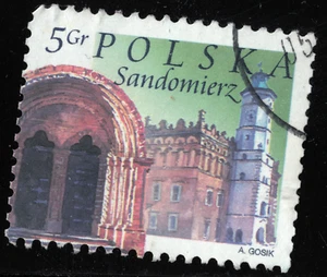 Poland - 2004 - 5Gr - Polish Towns - Sandomierz - #18155 - Picture 1 of 1