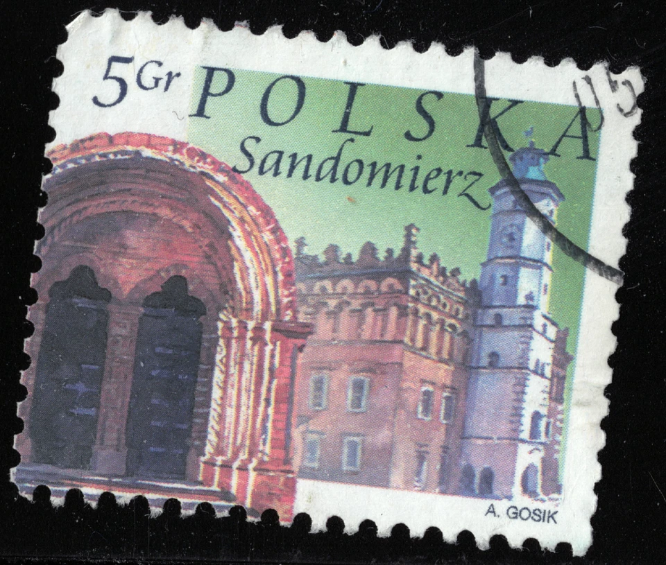 Poland - 2004 - 5Gr - Polish Towns - Sandomierz - #18155 - Image 1 of 1