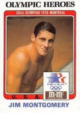 1983-84 Topps Revolution M&M's Olympic Heroes #28 Jim Montgomery