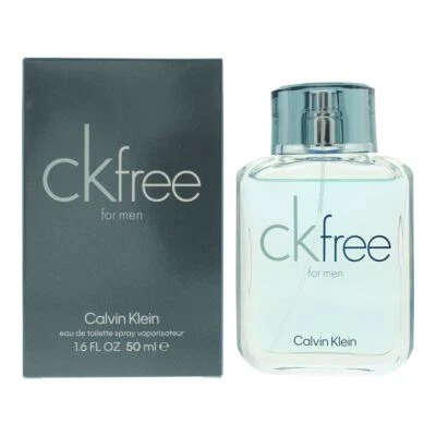 Calvin Klein Ck Free For Men Eau de Toilette 50ml Spray For Him