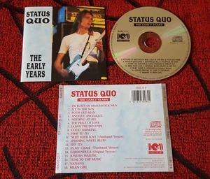 STATUS QUO *** The Early Years *** ORIGINAL 1992 France CD - Picture 1 of 1