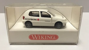 Wiking 071 07 32, DRK VW Polo, Cruz Roja Alemana, escala 1:87, H0, NUEVO en embalaje original - Imagen 1 de 2