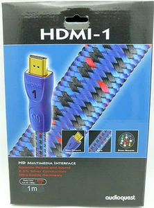 Audioquest HDMI-1 1 meter HDMI Cable - Picture 1 of 8