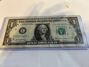 Star Note- 250k Run Total of 500K - Very Rare-Unique E03315212 *-Collectable - Picture 1 of 2
