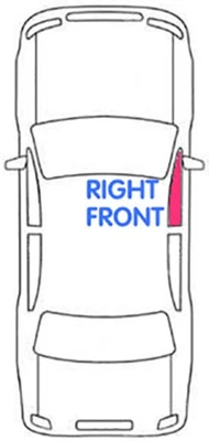 window motor to fit 2003-2007 CH / CY / CZ Mitsubishi Lancer (inc EVO) - RIGHT R - Image 1 of 4