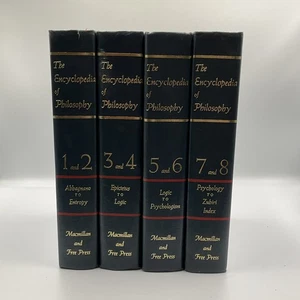 Vintage Encyclopedia of Philosophy 8 Volume Set Paul Edwards 1972 Hardcover Macm - Bild 1 von 7
