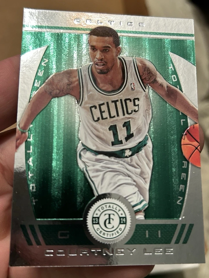 2013-14 Totally Certified Courtney Lee Green Emerald /5 SSP Rare Celtics - Image 1 of 2