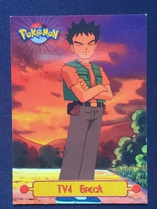 Brock 1999 Topps Pokemon TV Animation Edition Series 1 #TV4 Topps - LP - Imagen 1 de 2
