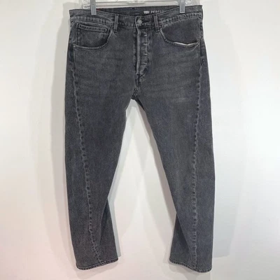 Pantalones de mezclilla Levis LEJ 502 Engineered para hombre 32x27 Performance gris lavado Foto 1 de 4